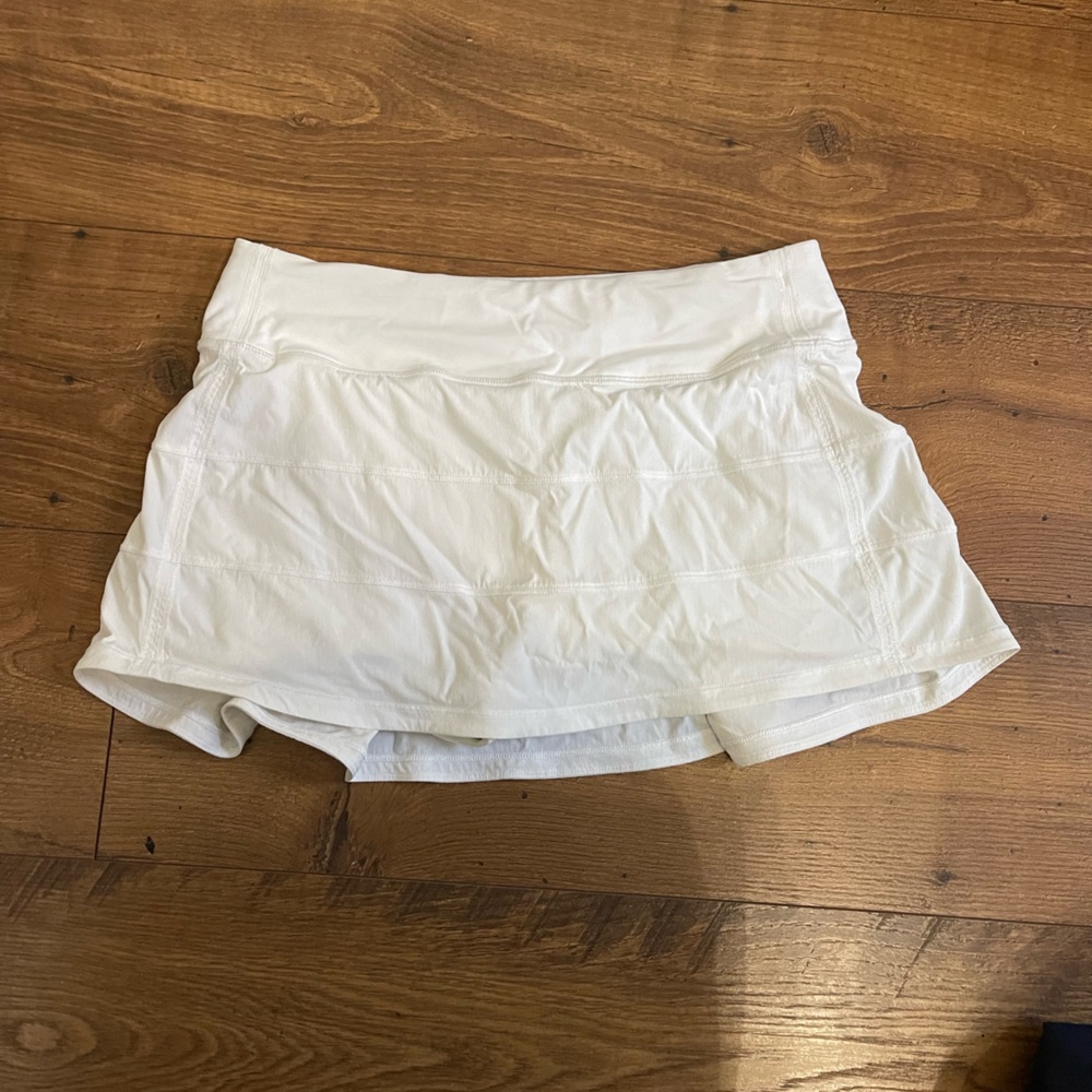 White lululemon skirt